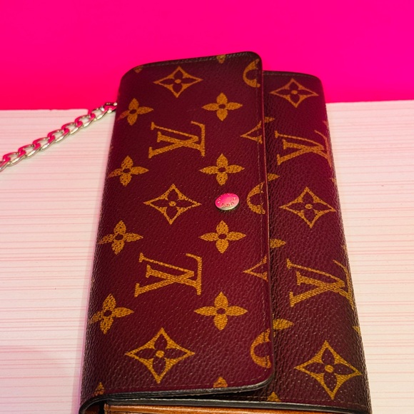 Louis Vuitton Silver Ed Brown Monogram Chain Bag - Picture 5 of 15